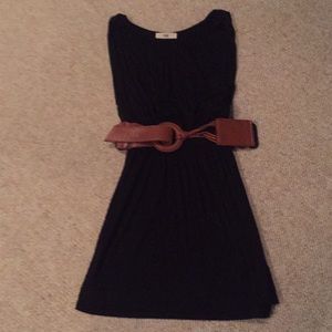 Black Belted Dress